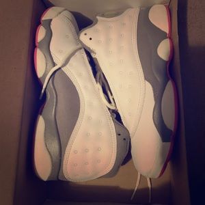 Jordan Retro 13 PINK AND WHITE